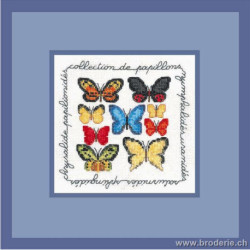 Bonheur des Dames, kit collection de papillons (BD2249)