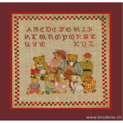 Bonheur des Dames, kit famille ours (BD1074)