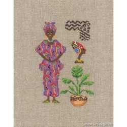 Bonheur des Dames, kit Femme africaine (BD2334)