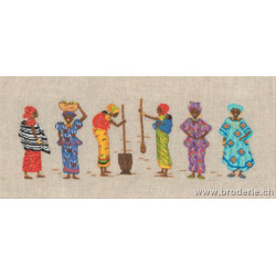 Bonheur des Dames, kit Femmes africaines (BD3653)