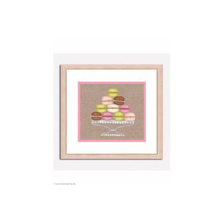 Bonheur des Dames, kit imprimé pyramide de macarons (BD1531)