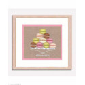 Bonheur des Dames, kit imprimé pyramide de macarons (BD1531)