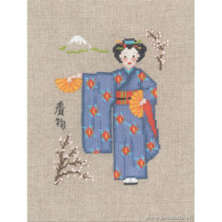Bonheur des Dames, kit Kimono bleu (BD2332)