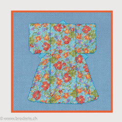 Bonheur des Dames, kit kimono fleuri - miniature (BD3657)