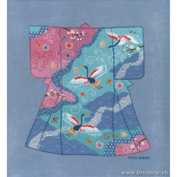 Bonheur des Dames, kit kimono hérons (BD3648)