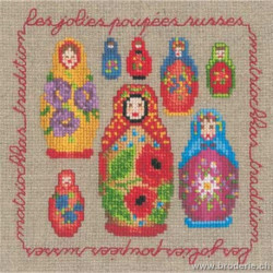Bonheur des Dames, kit Les poupées russes (BD2258)