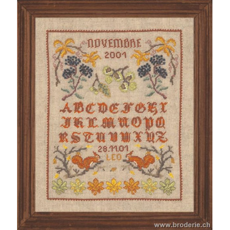 Bonheur des Dames, kit miniature novembre (BD3619)