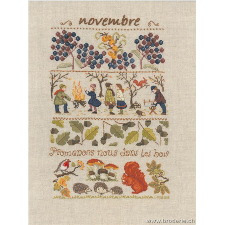 Bonheur des Dames, kit novembre (BD1148)