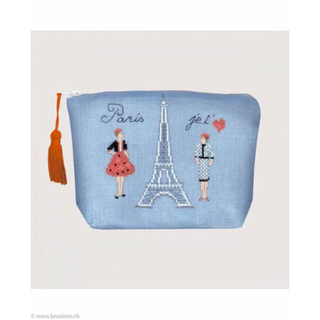Bonheur des Dames, kit pochette Paris je t'aime (BD9024)