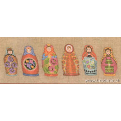 Bonheur des Dames, kit poupées russes (BD3652)