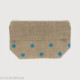 Bonheur des Dames, trousse impression pois bleus (BDTLP15)