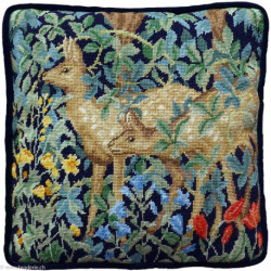 Bothy Threads, kit canevas peint Greenery Deer (BOTAC17)