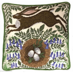 Bothy Threads, kit canevas peint Spring Hare (BOTAP1)