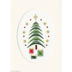 Bothy Threads, kit carte de Voeux All Wrapped Up (BOXMAS28)