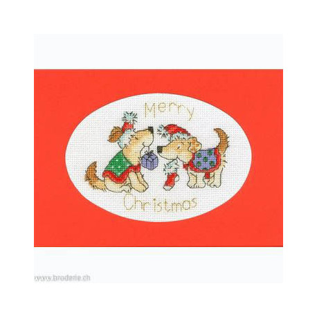 Bothy Threads, kit carte de voeux Christmas Treats (BOXMAS66)