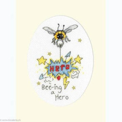 Bothy Threads, kit carte de voeux Hero (BOXGC28)