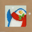 Bothy Threads, kit carte de Voeux pingouin (BOXMAS13)