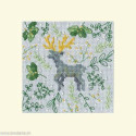 Bothy Threads, kit carte de voeux Scandi Deer (BOXMAS62)