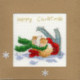 Bothy Threads, kit carte de Voeux Souris skie (BOXMAS21)