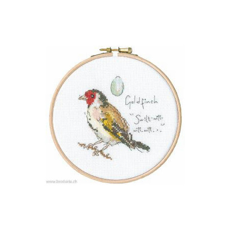 Bothy Threads, kit Little Goldfinch (SKUXMF7)