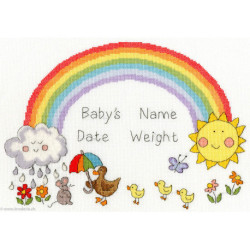 Bothy Threads, kit naissance Rainbow Baby (BOXNB7)