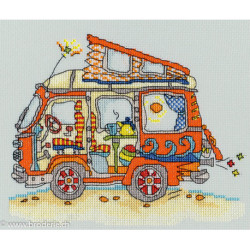 Bothy Threads, kit Sew Dinky - VW Van (BOXSD2)