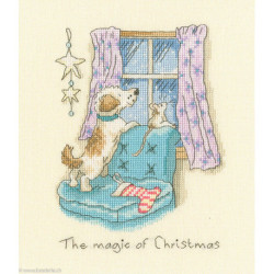 Bothy Threads, kit The magic of Christmaschien,souris, (BOXAJ17)