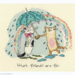 Bothy Threads, kit What friends are for (BOXAJ8)