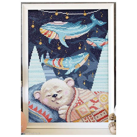 BrilliArt, kit diamant Bear`s dreams (MC-053)