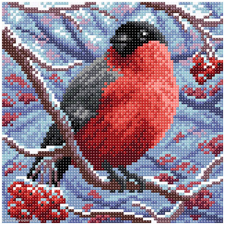 BrilliArt, kit diamant Bullfinch (MC-002)