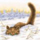 BrilliArt, kit diamant Cat in the snow (MC-033)