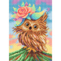 BrilliArt, kit diamant Charming owl (MC-030)