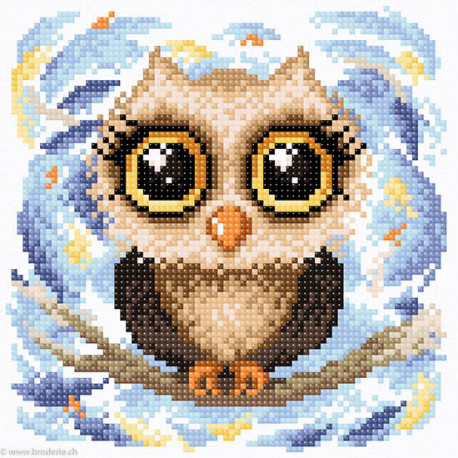 BrilliArt, kit diamant Ducky owl (MC-047)