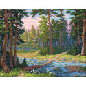 BrilliArt, kit diamant Forested river (MC-003)