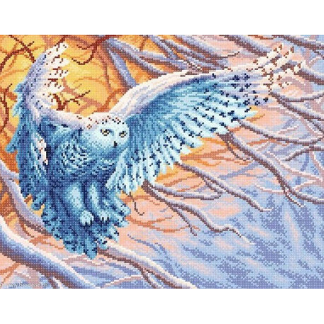 BrilliArt, kit diamant Polar owl (MC-072)