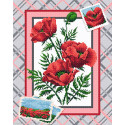 BrilliArt, kit diamant Poppy splendor (MC-029)