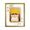 Collection d'Art, broderie diamant Cute kitten (CADE004)