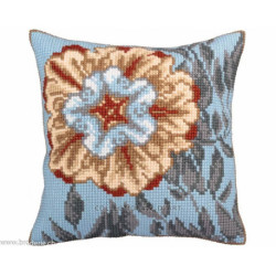 Collection d'Art, kit coussin Asure turquoise (CADE5329)