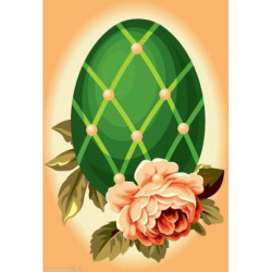 Collection d'Art, kit diamant carte Happy Easter day (CADCCF033)