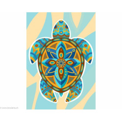 Collection d'Art, kit diamant Colourful turtle (CADE7106)