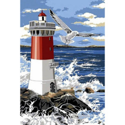 Collection d'Art, kit diamant Lighthouse and waves (CADE7042)
