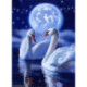Collection d'Art, kit diamant Mystic swans (CADE7056)