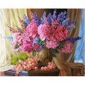 Collection d'Art, kit diamant Peonies with grapes (CADE7157)