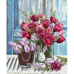 Collection d'Art, kit diamant Spring tulips (CADE7163)