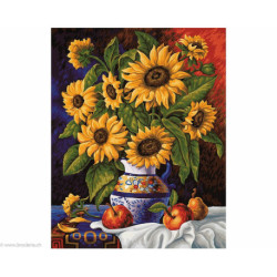 Collection d'Art, kit diamant Sunflowers` bunch (CADE4640)