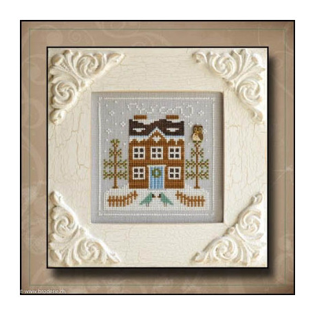 Country Cottage Needleworks, grille Bluebird Cabin (CCNFF5)