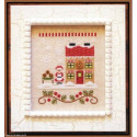 Country Cottage Needleworks, grille Mère Noël CCNSV4 Mrs. Claus Cookie Shop (CCNSV4)