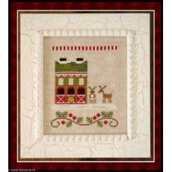 Country Cottage Needleworks, grille Reindeer Stables (CCNSV6)