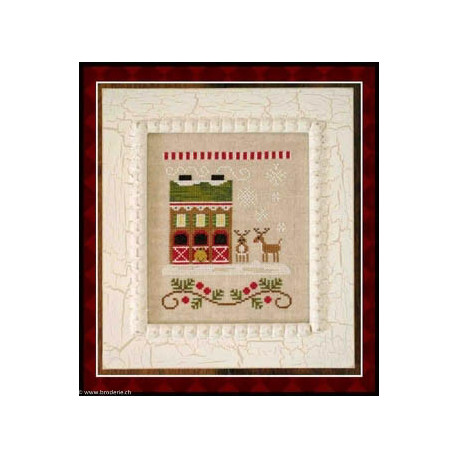 Country Cottage Needleworks, grille Reindeer Stables (CCNSV6)