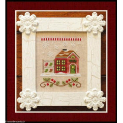 Country Cottage Needleworks, grille Santa's Stocking Store (CCNSV5)
